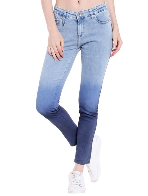 blue ombre denim jean - 14367777 - Very Small Image - 1