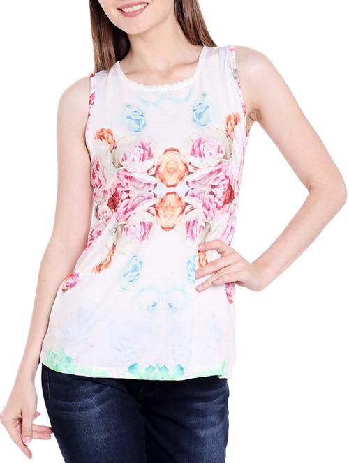 white cotton tank top - 14367857 - Very Small Image - 1