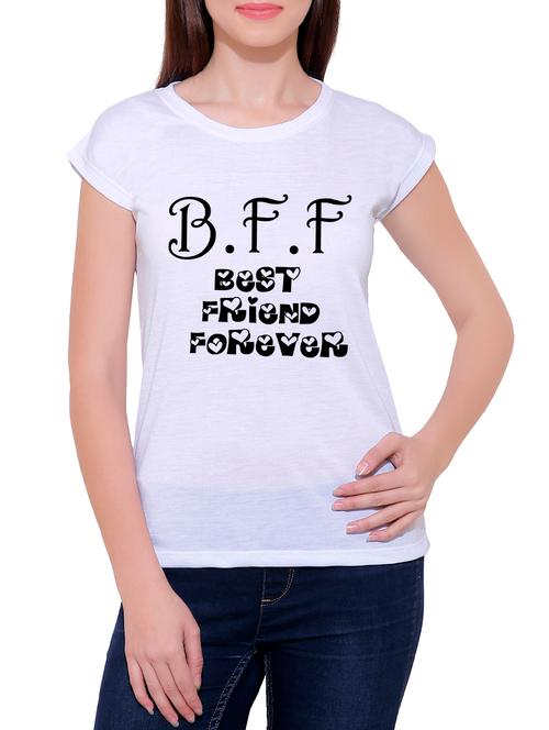 white cotton blend tee - 14368010 - Very Small Image - 1