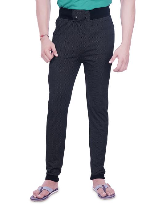 black cotton jogger - 14370066 - Very Small Image - 1