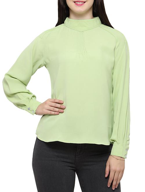 solid light green regular top - 14372602 - Very Small Image - 1