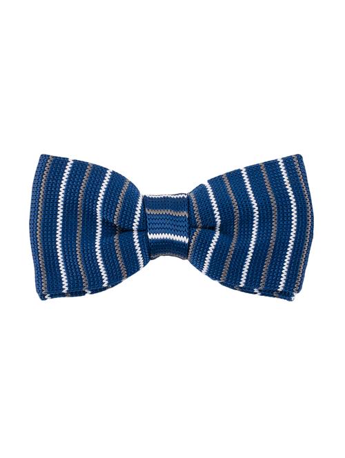 blue micro fibre bow tie - 14375065 - Very Small Image - 1