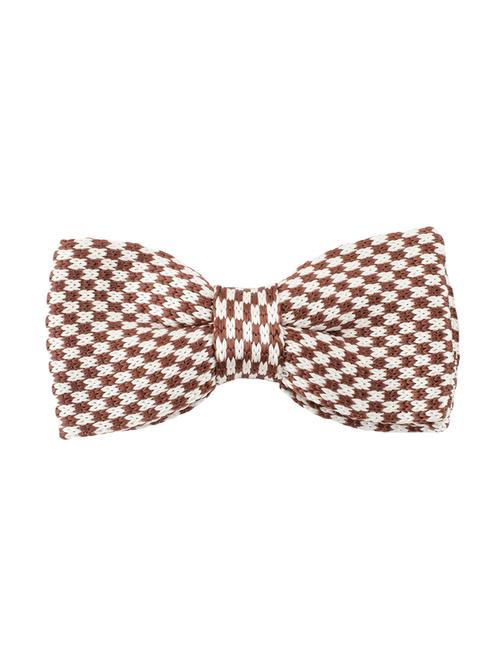 brown micro fibre bow tie - 14375078 - Very Small Image - 1