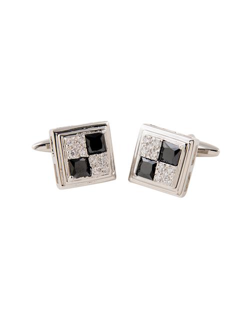 silver metal cufflink - 14375223 - Very Small Image - 1