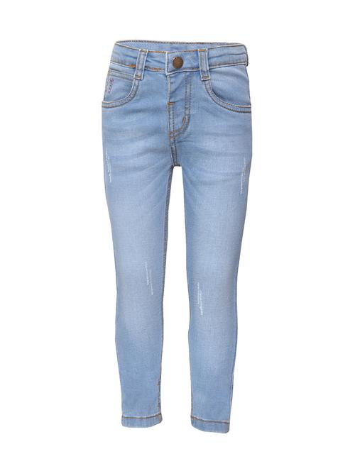 light blue denim distressed jean - 14375504 - Very Small Image - 1