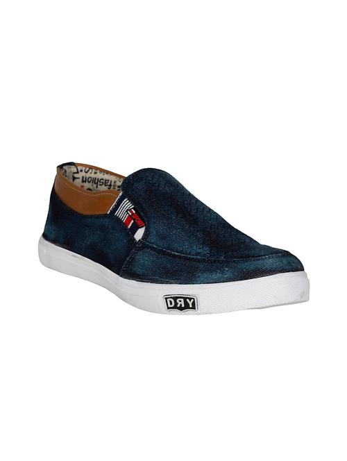 blue canvas casual slipon - 14376880 - Very Small Image - 1