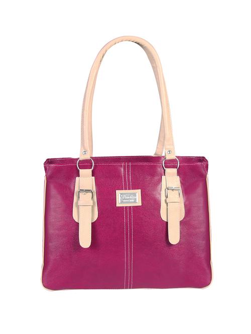 pink leather handbag - 14379556 - Very Small Image - 1