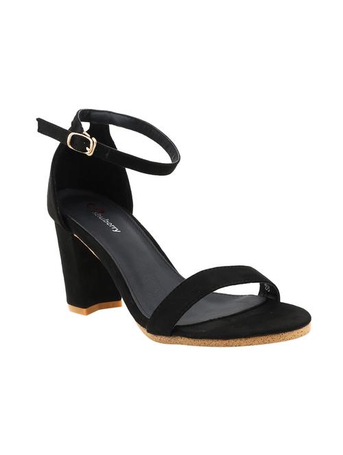 black ankle strap sandal - 14379697 - Very Small Image - 1