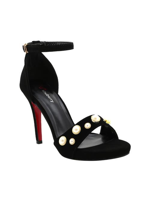 black ankle strap sandal - 14379705 - Very Small Image - 1