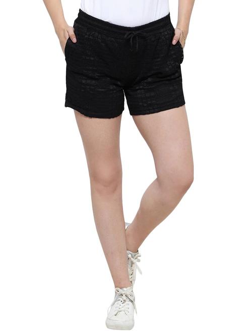 black net hot pants - 14379855 - Very Small Image - 1