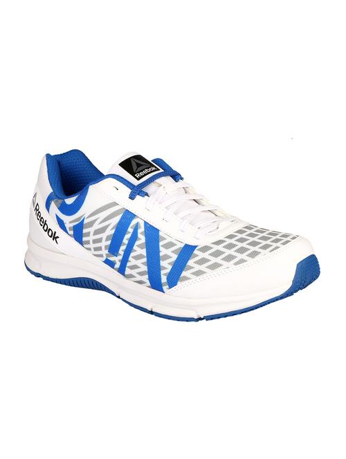 white mesh lace up sport shoe - 14381187 - Very Small Image - 1