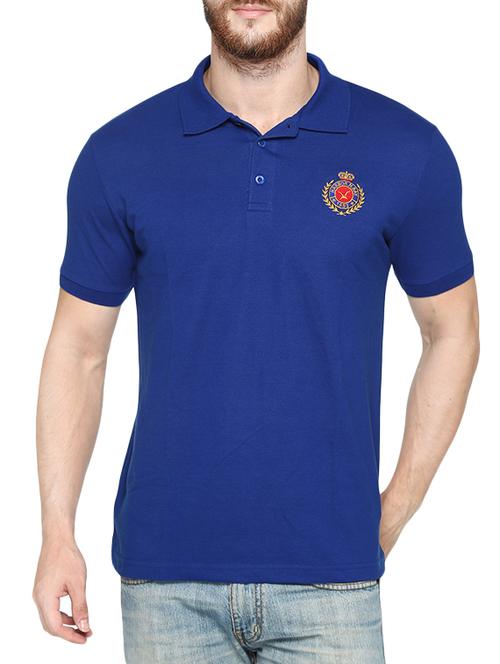 blue cotton t-shirt - 14381874 - Very Small Image - 1