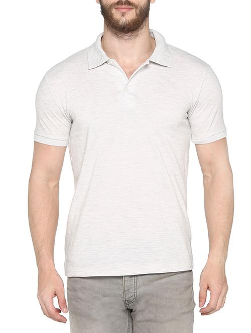 beige cotton t-shirt - 14381876 - Very Small Image - 1
