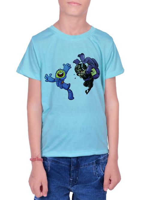 light blue cotton tshirt - 14383598 - Very Small Image - 1