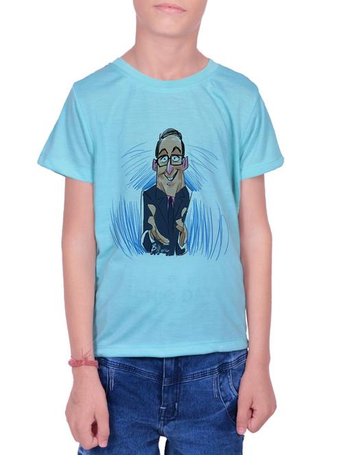 light blue cotton tshirt - 14383613 - Very Small Image - 1
