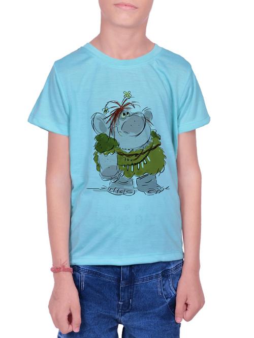 light blue cotton tshirt - 14383618 - Very Small Image - 1