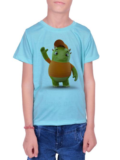 light blue cotton tshirt - 14383628 - Very Small Image - 1