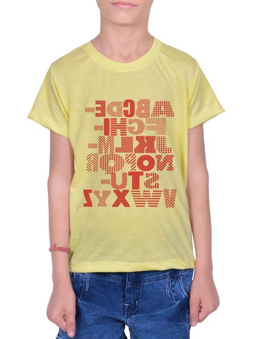 yellow cotton tshirt - 14383649 - Very Small Image - 1