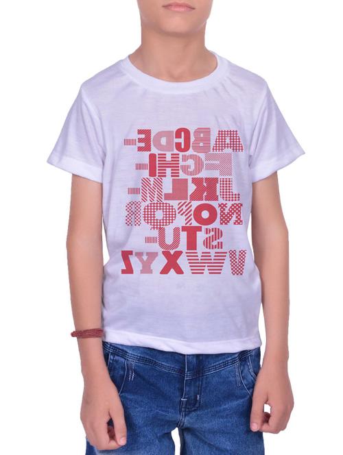 white cotton tshirt - 14383652 - Very Small Image - 1