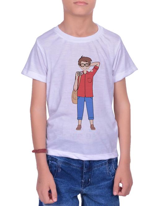 round neck quirky print t-shirt - 14383721 - Very Small Image - 1