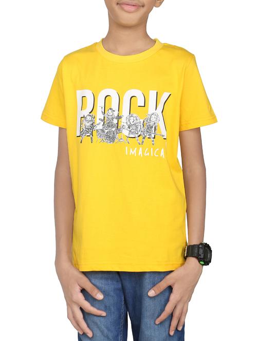 yellow cotton tshirt - 14387469 - Very Small Image - 1