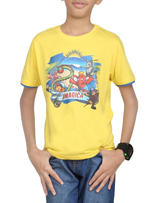 yellow cotton tshirt - 14387490 - Very Small Image - 1