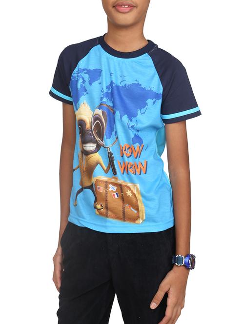 blue cotton tshirt - 14387499 - Very Small Image - 1