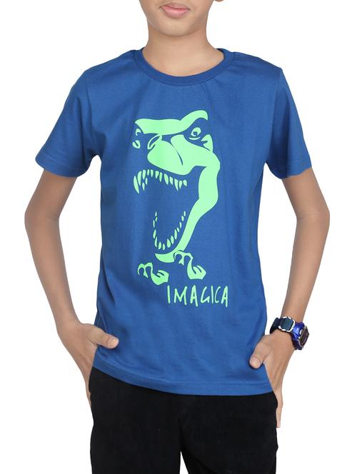 light blue cotton tshirt - 14387535 - Very Small Image - 1