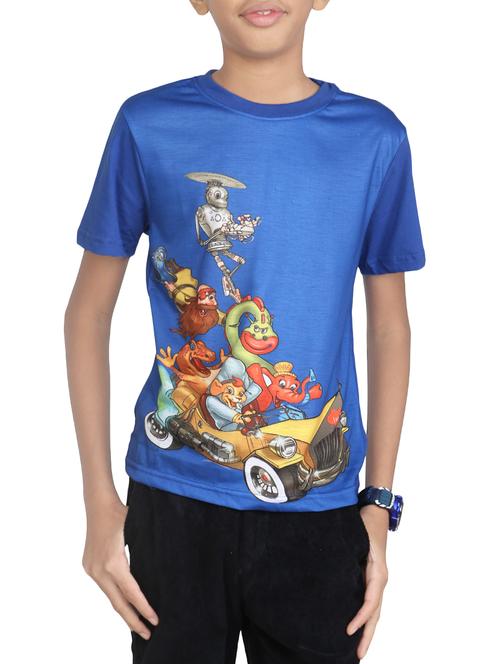 light blue cotton tshirt - 14387540 - Very Small Image - 1
