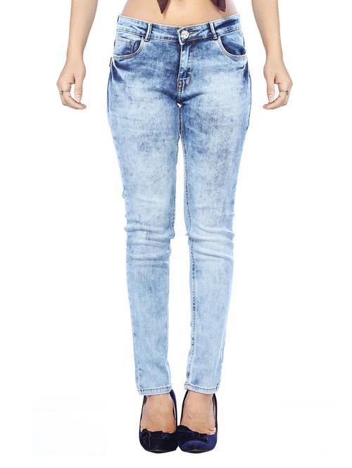 light blue slim fit denim jean - 14387638 - Very Small Image - 1