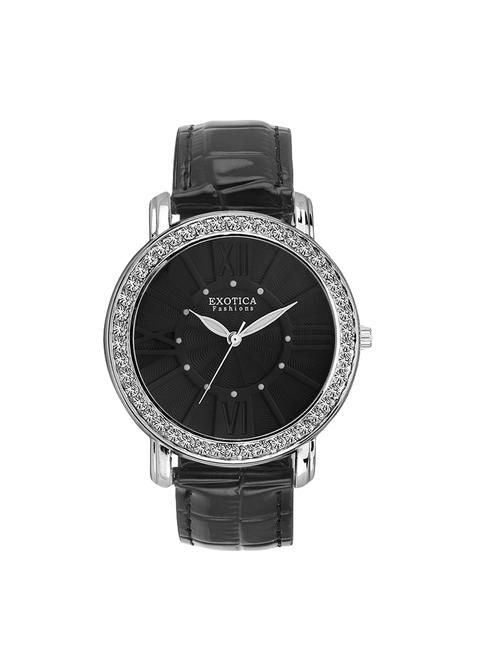 exotica fashion black coloured analog wrist for women - 14388769 - Very Small Image - 1