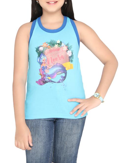 blue cotton top - 14389735 - Very Small Image - 1