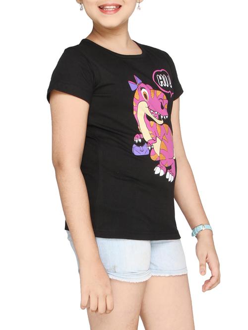 black cotton regular tee - 14389748 - Very Small Image - 1