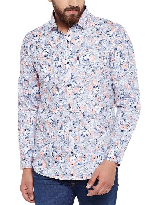 multicolored cotton casual shirt - 14391151 - Very Small Image - 1