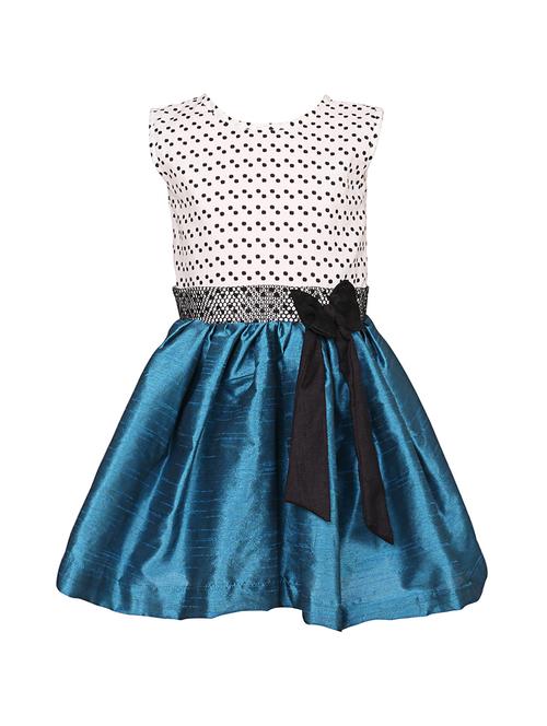 light blue cotton frock - 14391401 - Very Small Image - 1