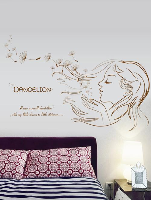 dendelion beautiful theme wall stickers - 14391440 - Very Small Image - 1