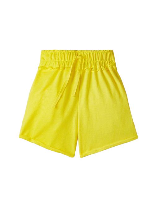 yellow cotton shorts - 14393313 - Very Small Image - 1