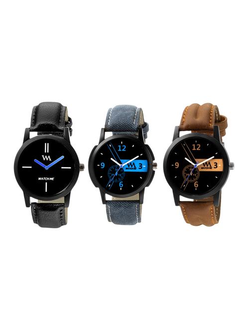 watch me set of round dial watches - 14393431 - Very Small Image - 1