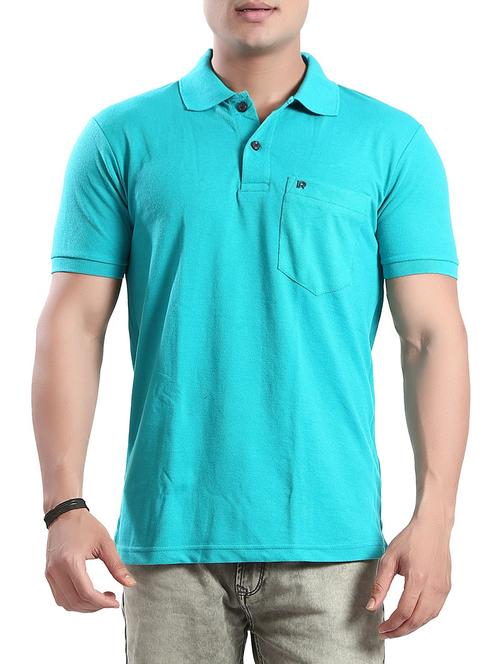 light blue cotton t-shirt - 14393951 - Very Small Image - 1