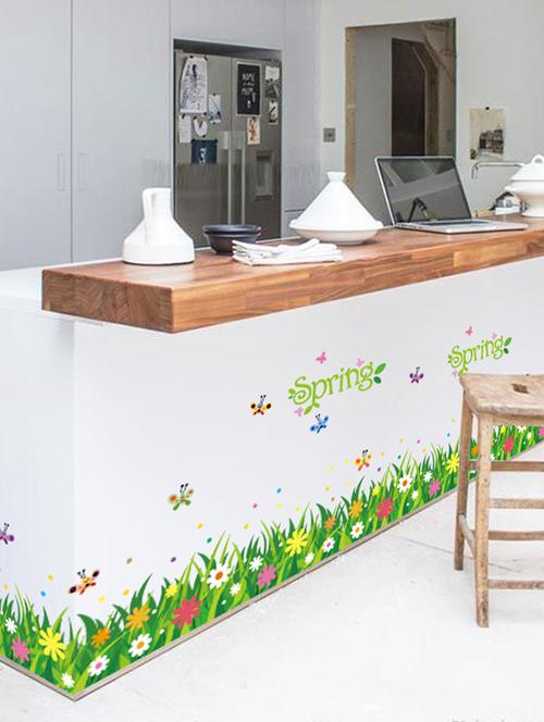 beautiful garden theme wall stickers - 14394713 - Very Small Image - 1