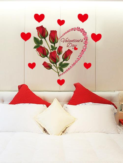 valentine day specail theme wall stickers - 14394722 - Very Small Image - 1