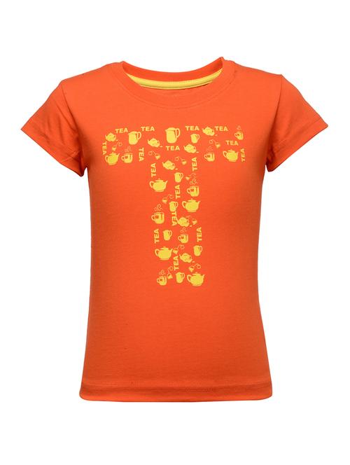 round neck quirky print t-shirt - 14394958 - Very Small Image - 1