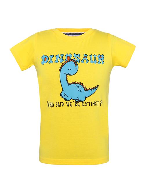 yellow cotton tshirt - 14395811 - Very Small Image - 1