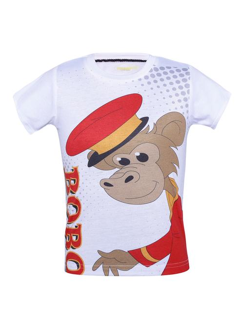 white cotton tshirt - 14395839 - Very Small Image - 1