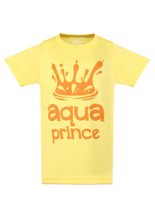 yellow polyester tshirt - 14395855 - Very Small Image - 1