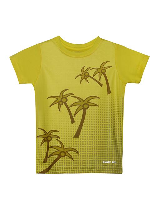 yellow polyester tshirt - 14395857 - Very Small Image - 1