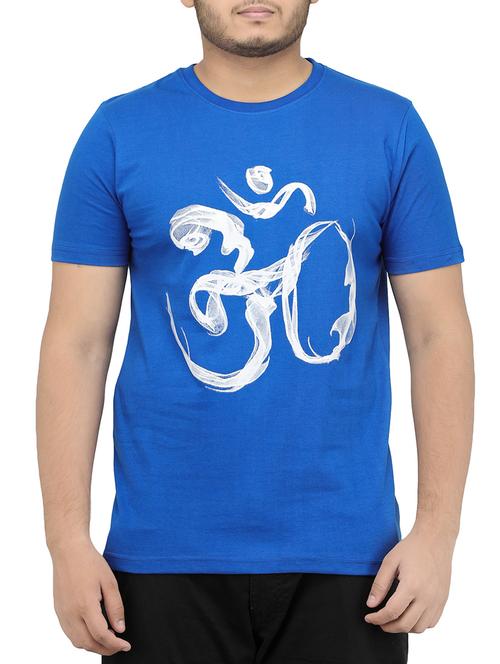 blue cotton t-shirt - 14396970 - Very Small Image - 1