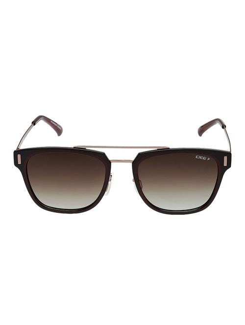 idee polarized square men's sunglasses - (ids2251c3psg|55|brown gradient color) - 14397721 - Very Small Image - 1