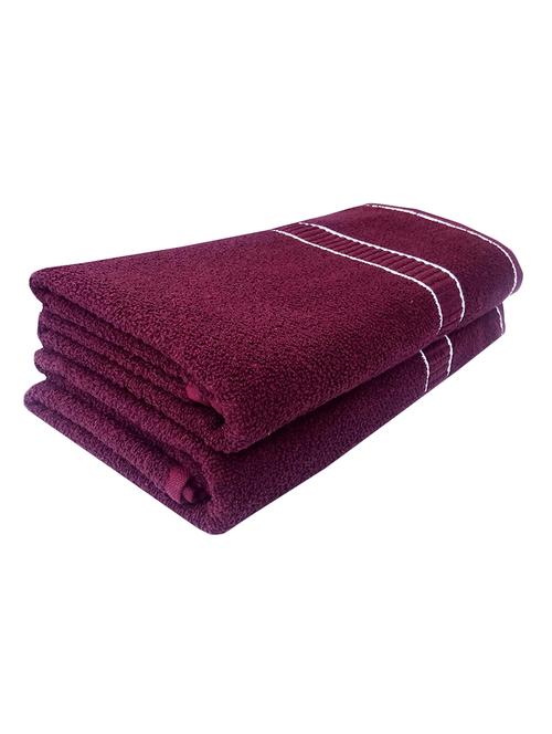 cotton bath towel (set of 2) - 14398550 - Very Small Image - 1