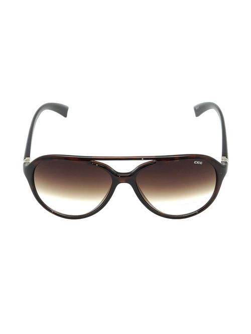 idee s2260-c2 medium 58mm brown shaded aviator sunglasses - 14398689 - Very Small Image - 1